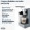 DeLonghi Rivelia Cafetera Superautomática con Depósito de Leche Y Molinillo Integrado 19 Bares Gris
