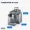 DeLonghi Rivelia Cafetera Superautomática con Depósito de Leche Y Molinillo Integrado 19 Bares Gris