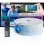 Projetor Seelumen S13 HD 12000 Lúmenes 130" LED LCD AndroidTV Portátil Smart