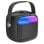 Cool Mini Karaoke Altavoz Bluetooth con Karaoke 6W + Micrófono Negro