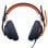 Logitech Zone Learn Auriculares Circumaurales para Estudiantes USB-C Azul/Naranja