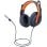 Logitech Zone Learn Auriculares Circumaurales para Estudiantes USB-C Azul/Naranja