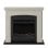 Chimenea Mural Fuego Monica Beige 1500w