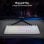 Tastiera da gioco meccanica wireless Tempest K20 Beast RGB TKL Mini bianca