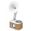 Sangean WR-45 Radio Portátil con Bluetooth 1.5W Blanca