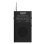 Daewoo DW1027 Radio portative noire