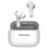 Cuffie wireless Daewoo In-Ear DW2005 con cancellazione del rumore e custodia di ricarica bianche