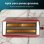 Tostapane Cecotec Toastin' time 1500 Red Lite 2 Fessure Lunghe 1500W Rosso