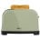 Cecotec Toastin' time 1700 Double Green Tostadora 4 Rebanadas Cortas y Soporte de Panecillos Verde