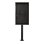 Kimex Soporte de Escaparate Atornillable con Marco para Pantallas 55" Vesa 400x600 Max