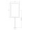 Kimex Soporte de Escaparate Atornillable con Marco para Pantallas 55" Vesa 400x600 Max