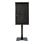Kimex Support Vitrine avec Cadre pour Écrans 55" Vesa 400x600 Max