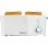 Cecotec Toast&Taste Extra Double W Toaster 2 Scheiben und Auftaufunktion 1350 W Weiß