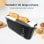 Cecotec Toast&Taste Extra B Tostador 1 Rebanada Larga, Elevación Panecillos y Descongela Negro