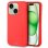 Capa biodegradável ecológica vermelha legal para iPhone 15 Plus
