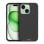 Coole schwarze, biologisch abbaubare Öko-Hülle für das iPhone 15 Plus