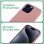 Cool Funda Eco Biodegradable Rosa para iPhone 15 Pro