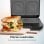 Sandwichmaker Cecotec Rock'nToast Square 800W Edelstahl Antihaftbeschichtung