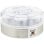 Homcom Yogurtera 20w 1,26l Con 7 Tarros De Cristal De 180 Ml 24x24x13 Cm Blanco
