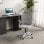 Vinsetto Silla De Oficina De Malla Giratoria Y Ajustable 58x61x102-119 Cm Gris
