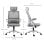 Vinsetto Silla De Oficina De Malla Giratoria Y Ajustable 58x61x102-119 Cm Gris
