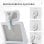 Vinsetto Silla De Oficina De Malla Giratoria Y Ajustable 58x61x102-119 Cm Gris