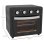 Homcom Horno Eléctrico Multifunción De Sobremesa De 30l 1600w 43x39x39cm Negro