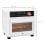 Homcom Horno Eléctrico Multifunción De Sobremesa 13l 1200w 33,5x32x32,5cm Blanco