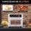 Homcom Horno Eléctrico Multifunción De Sobremesa 13l 1200w 33,5x32x32,5cm Blanco