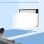 Homcom Pantalla De Proyector Manual 100 Pulgadas Formato 16:9 221x124 Cm Blanco