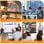 Homcom Pantalla De Proyector Manual Con Soporte 100 Pulgadas 221x124 Cm Negro
