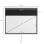 Homcom Pantalla De Proyector Manual 80 Pulgadas Formato 16:9 172x96 Cm Blanco