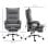 Vinsetto Silla De Masaje Con 6 Puntos De Masaje Y 5 Modos 66x74x121,5 Cm Gris