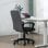 Vinsetto Silla De Oficina Con Altura Ajustable 59x63x96-105,5 Cm Gris Oscuro