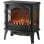 Homcom Chimenea Eléctrica 1000w/2000w Para Sala 15-30 M² 55x31x58 Cm Negro