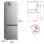 LG GBV5240DPY Combi D Kühlschrank Edelstahl Anti-Fingerabdruck