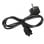 Cradia Laptop-Stromkabel 03P IEC 320-C5 1,80 m Schwarz