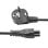 Cradia Laptop-Stromkabel 03P IEC 320-C5 1,80 m Schwarz