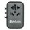 Verbatim UTA-05 Universaladapter 65 W mit Schnellladung, Schwarz