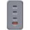 Verbatim GNC-240 Cargador GaN 240W Carga Rápida Gris
