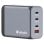 Verbatim GNC-200 Cargador GaN 200W Carga Rápida Gris