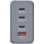 Verbatim GNC-200 Cargador GaN 200W Carga Rápida Gris