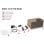 Vulkkano T40 ARC Enceinte de bureau active 40W Marron