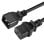 Câble d'extension d'alimentation Cradia SFO IEC 13 FA IEC 60320 C20M 2m Noir