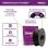 Filamento Winkle 3D PLA HD 1,75 mm 300 g Madreperla viola