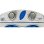 Lavatrice a Carica dall'Alto Briebe WM1111 3 kg Portatile Bianca/Blu