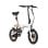 Youin Rio Bicicleta Elétrica Dobrável 16" 250W 45Km Autonomia Suspensão Traseira
