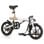 Youin Rio Bicicleta Elétrica Dobrável 16" 250W 45Km Autonomia Suspensão Traseira