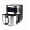 Lacor 69511 Ecofry Heißluftfritteuse, 5,5 l, 1700 W, Edelstahl