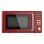 Cecotec ProClean 5110 Retro Red Micro-Ondas Digital Vintage com Grill 20L 700W Vermelho